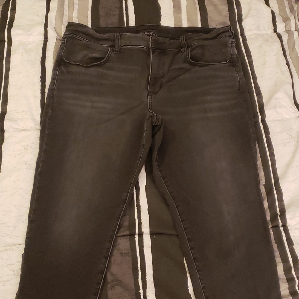 American Eagle Womens plus crop/ankle skinny jeans